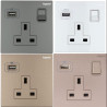 Legrand Galion 13A Socket Outlet with USB